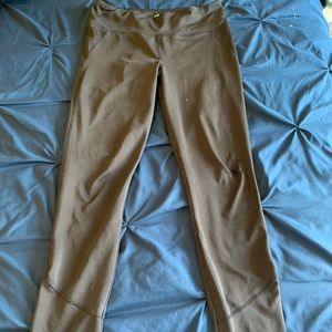 Avia black long leggings with small tear